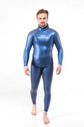 Гидрокостюм Фридайвинг Jaco мужской 5мм голый/открытая пора синий Гидрокостюм Фридайвинг Jaco мужской 5мм голый/открытая пора синий