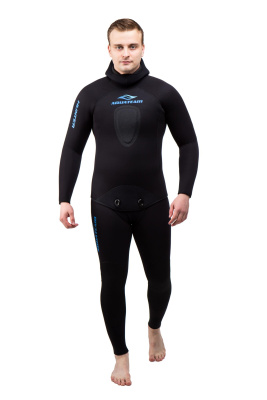Гидрокостюм Hunter 9мм ультраспан/открытая пора черный